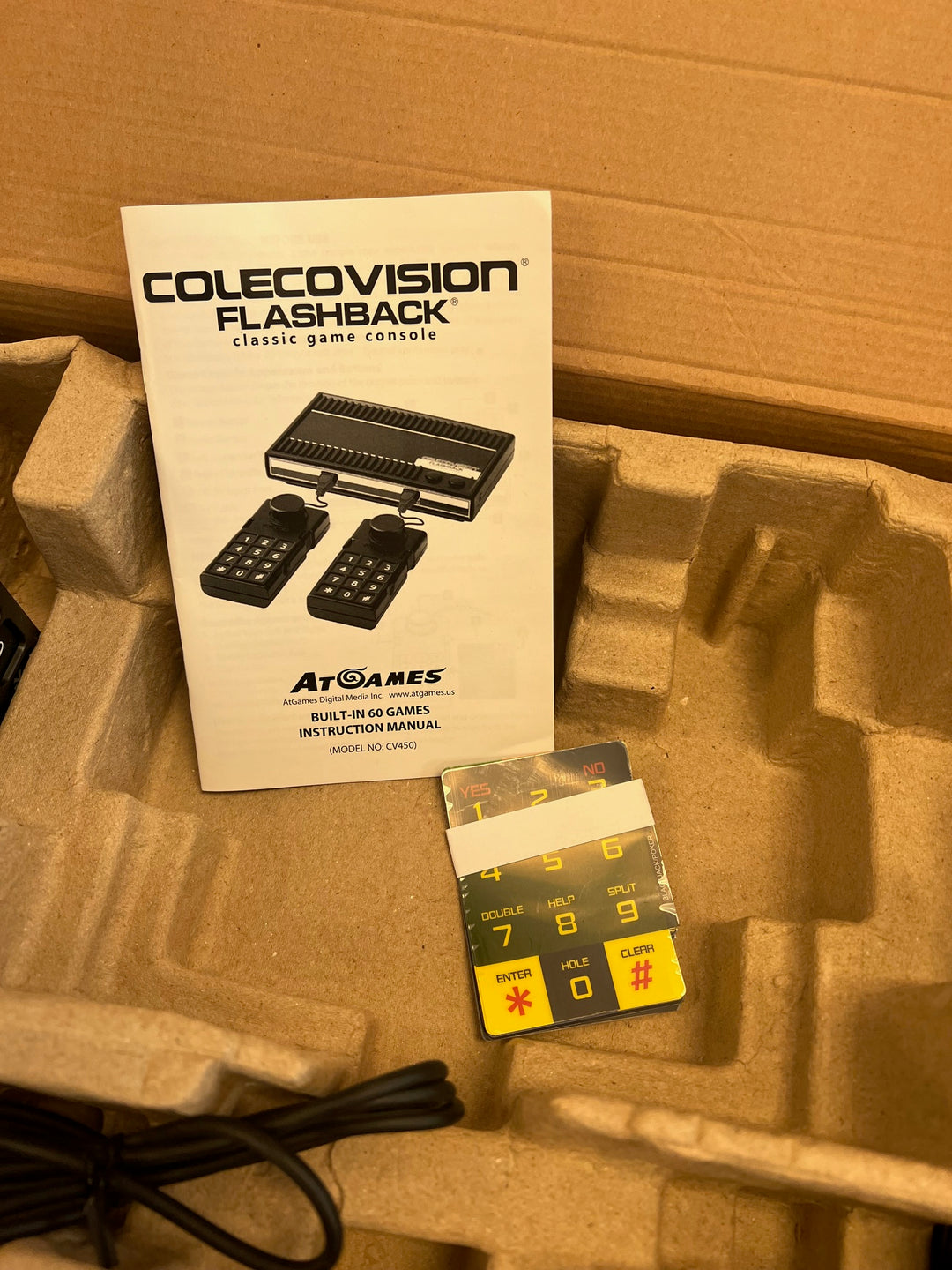 ColecoVision 2014 Flashback Classic Game Console AtGames Collectors Edition T7225