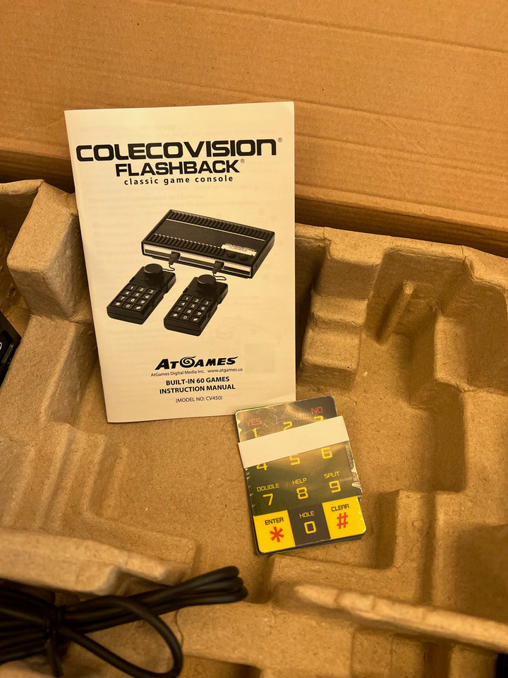 ColecoVision 2014 Flashback Classic Game Console AtGames Collectors Edition T7225