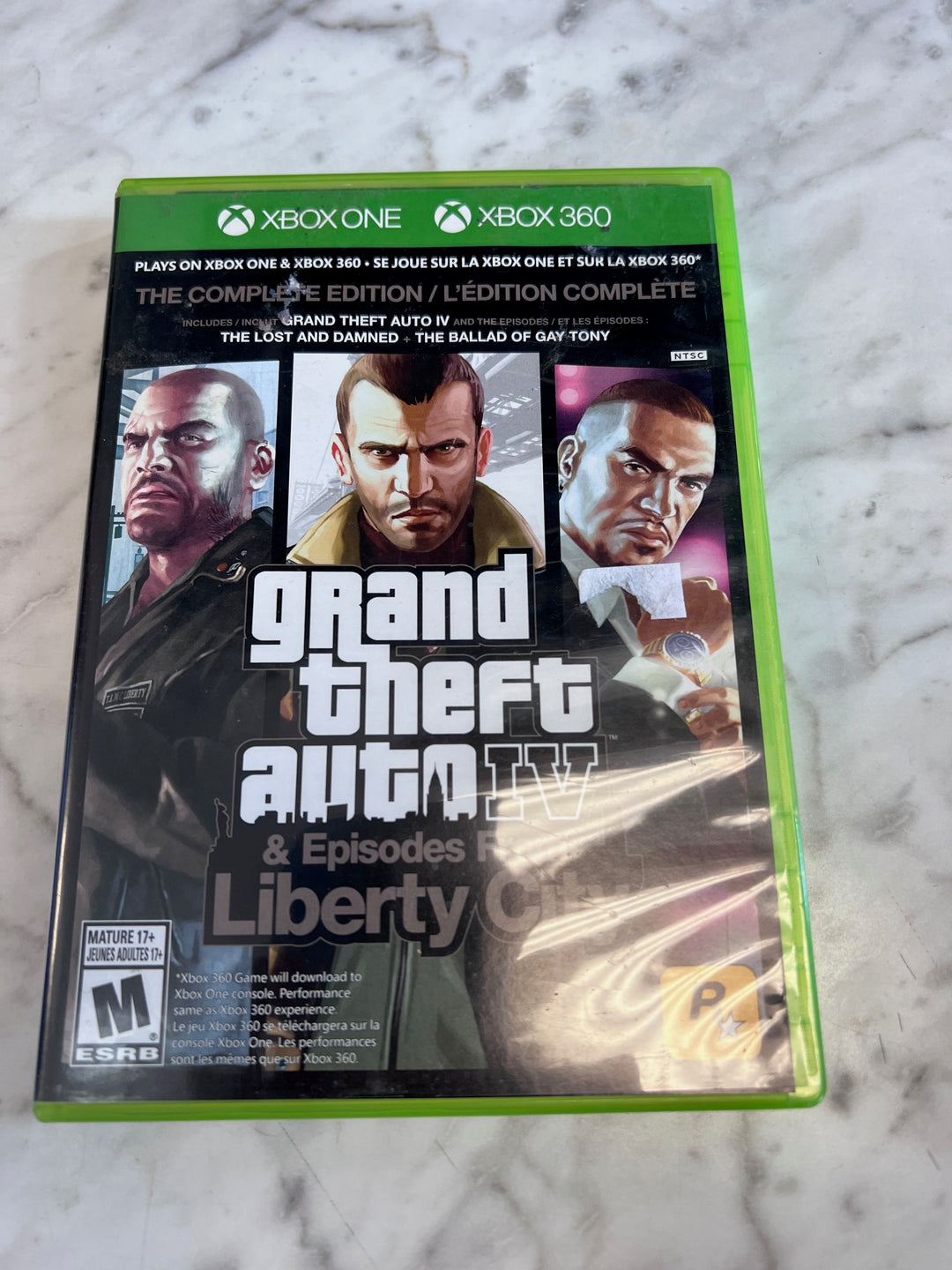 Grand Theft Auto IV & Episodes from Liberty City Complete Edition Xbox 360 / One D92825