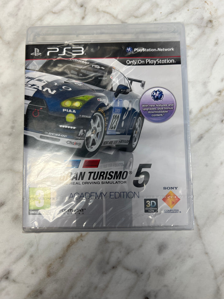 Gran Turismo 5 Academy Edition Brand New Sealed PAL PEGI Import PS3   IMP121724