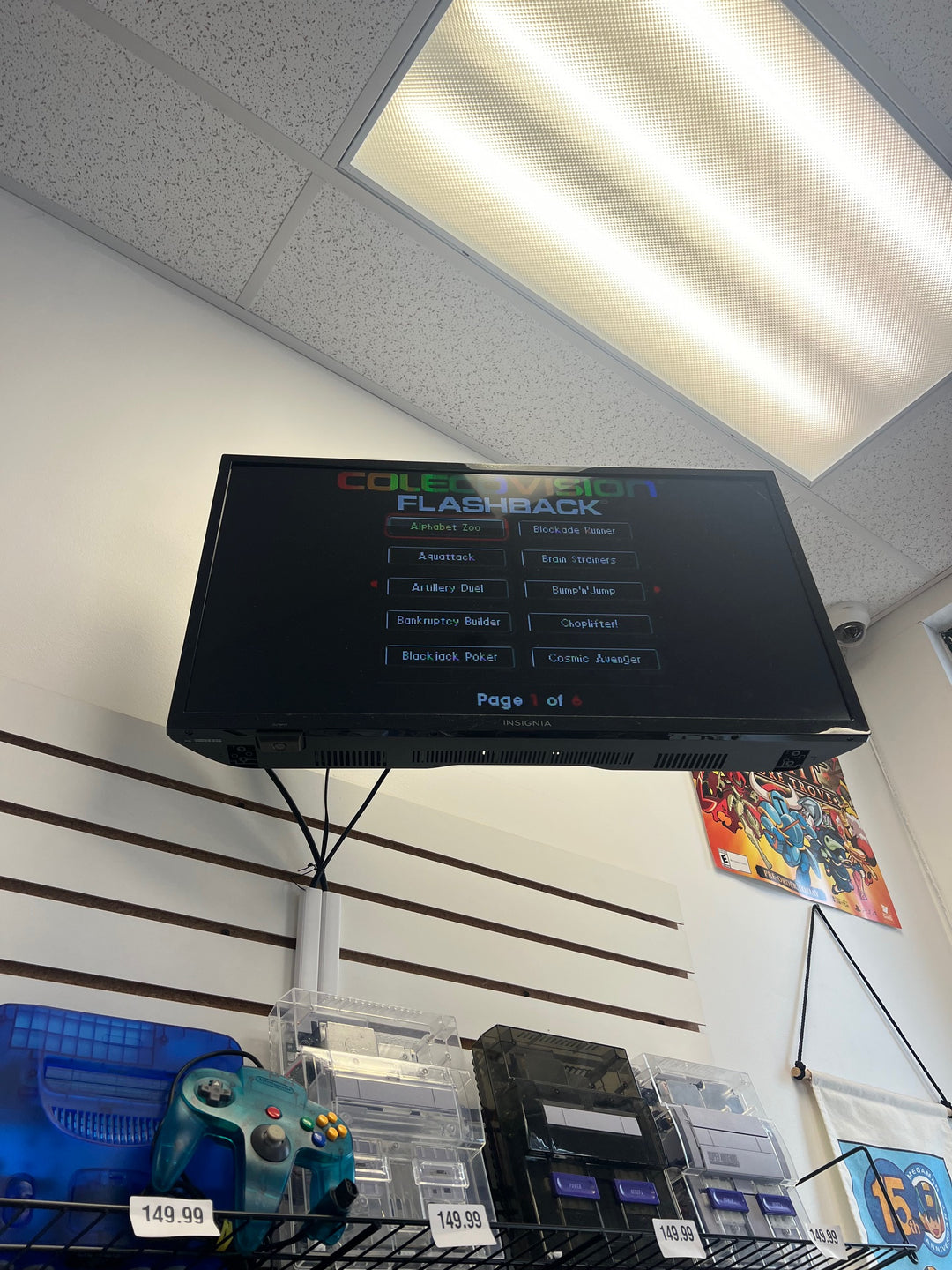 ColecoVision 2014 Flashback Classic Game Console AtGames Collectors Edition T7225