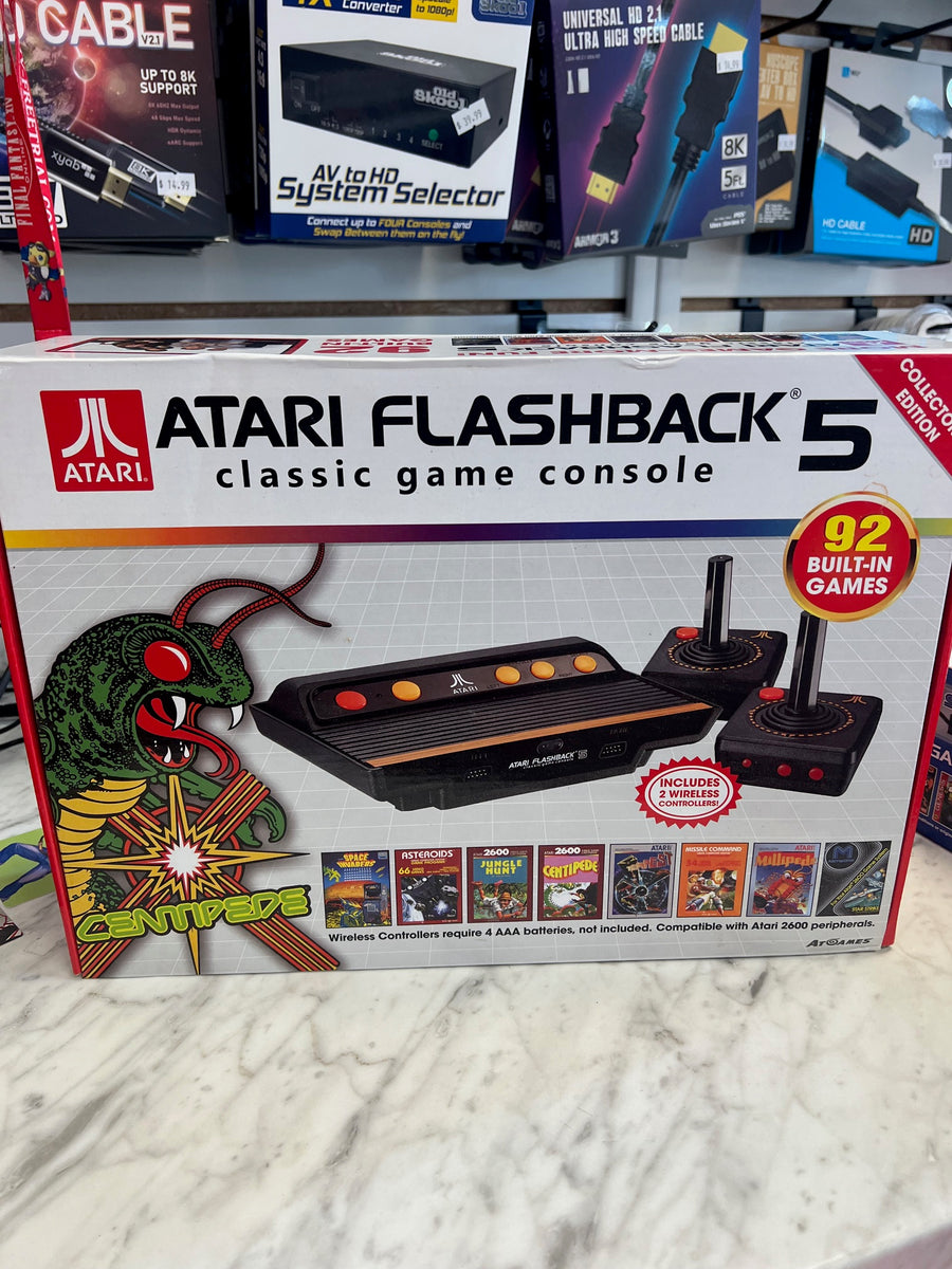 Atari Flashback Classic Game Console Wireless Joystick