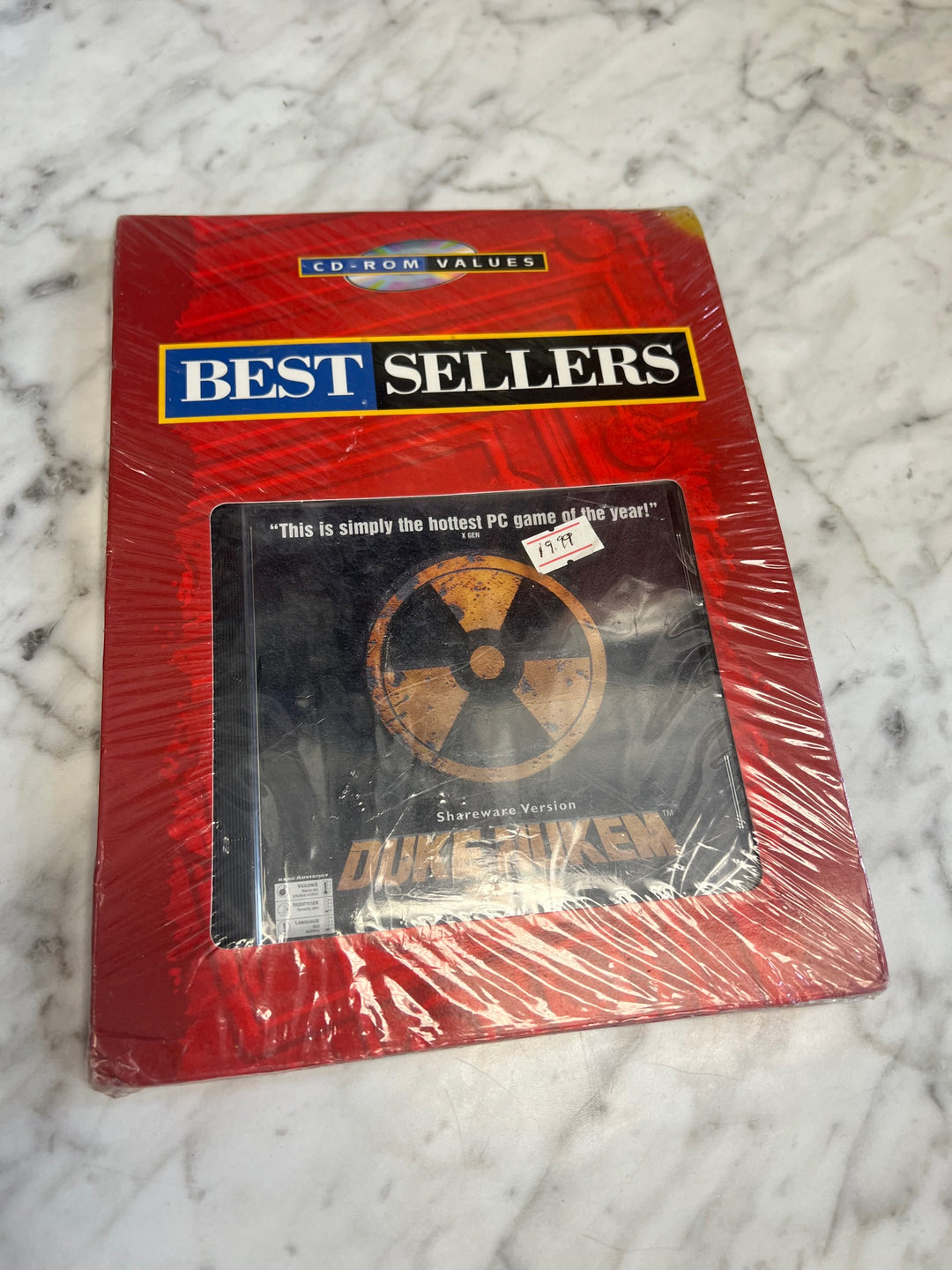 "Best Sellers" Duke Nukem 3D Shareware version Sealed(?) CD-ROM PC7225