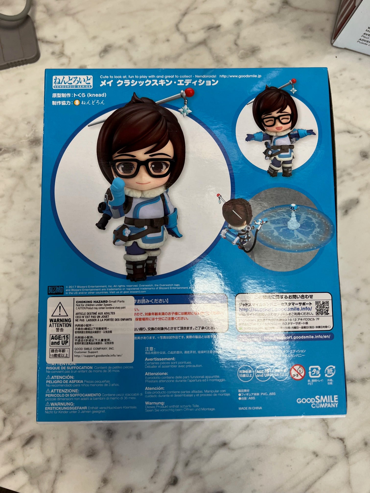 Nendoroid Overwatch Mei Classic Skin Edition Figure 757 GoodSmile