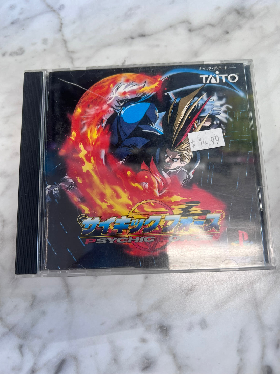 Psychic Force PS1 Playstation JAPANESE IMPORT IMP12026