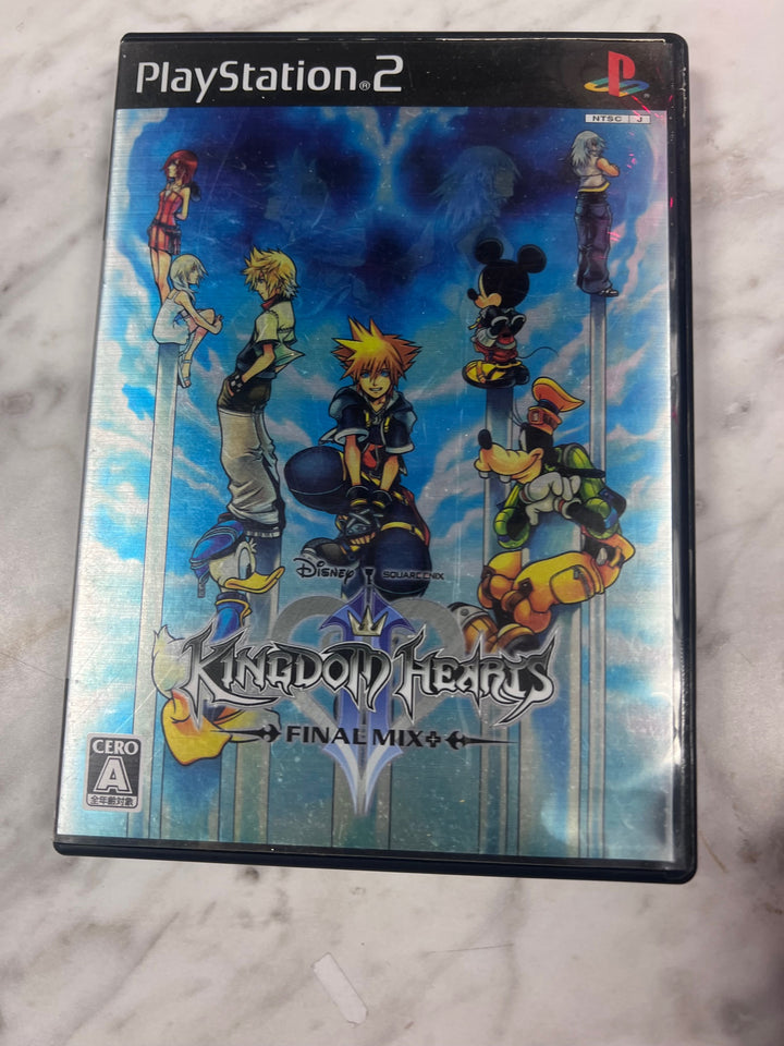 Kingdom Hearts II Final Mix PS2 Playstation 2 JAPANESE IMPORT IMP12026