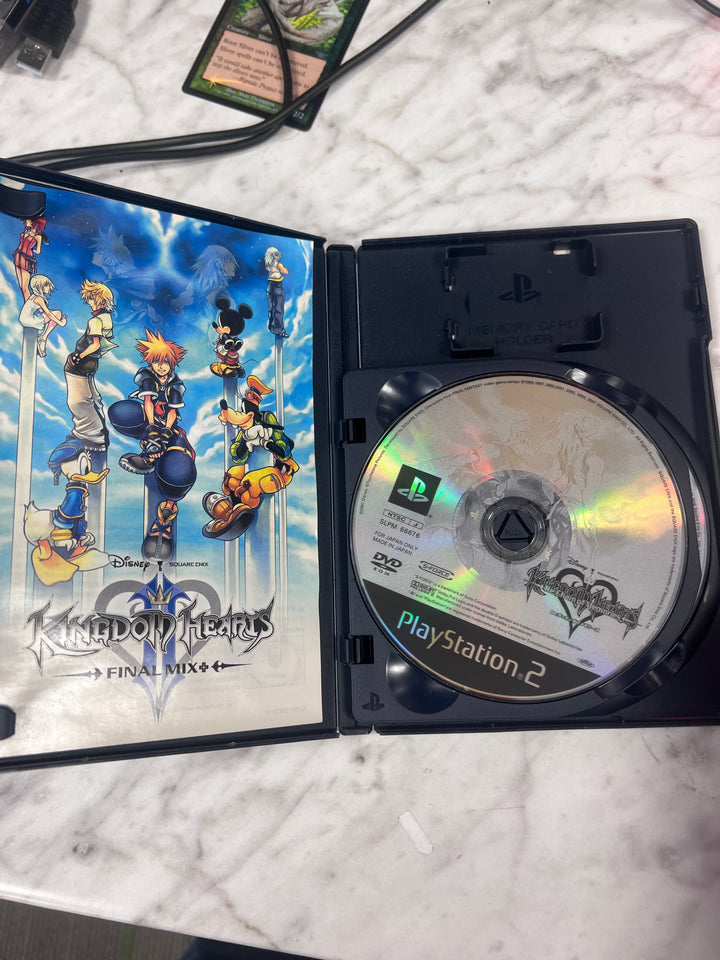 Kingdom Hearts II Final Mix PS2 Playstation 2 JAPANESE IMPORT IMP12026