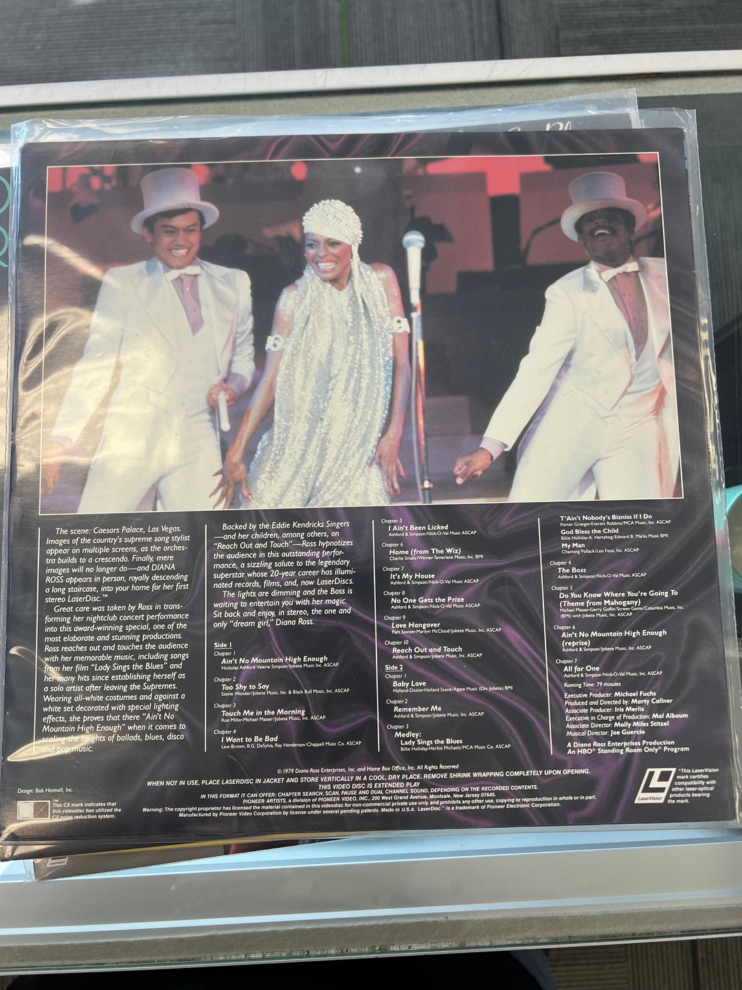 Diana Ross in Concert  Laserdisc   LD121724