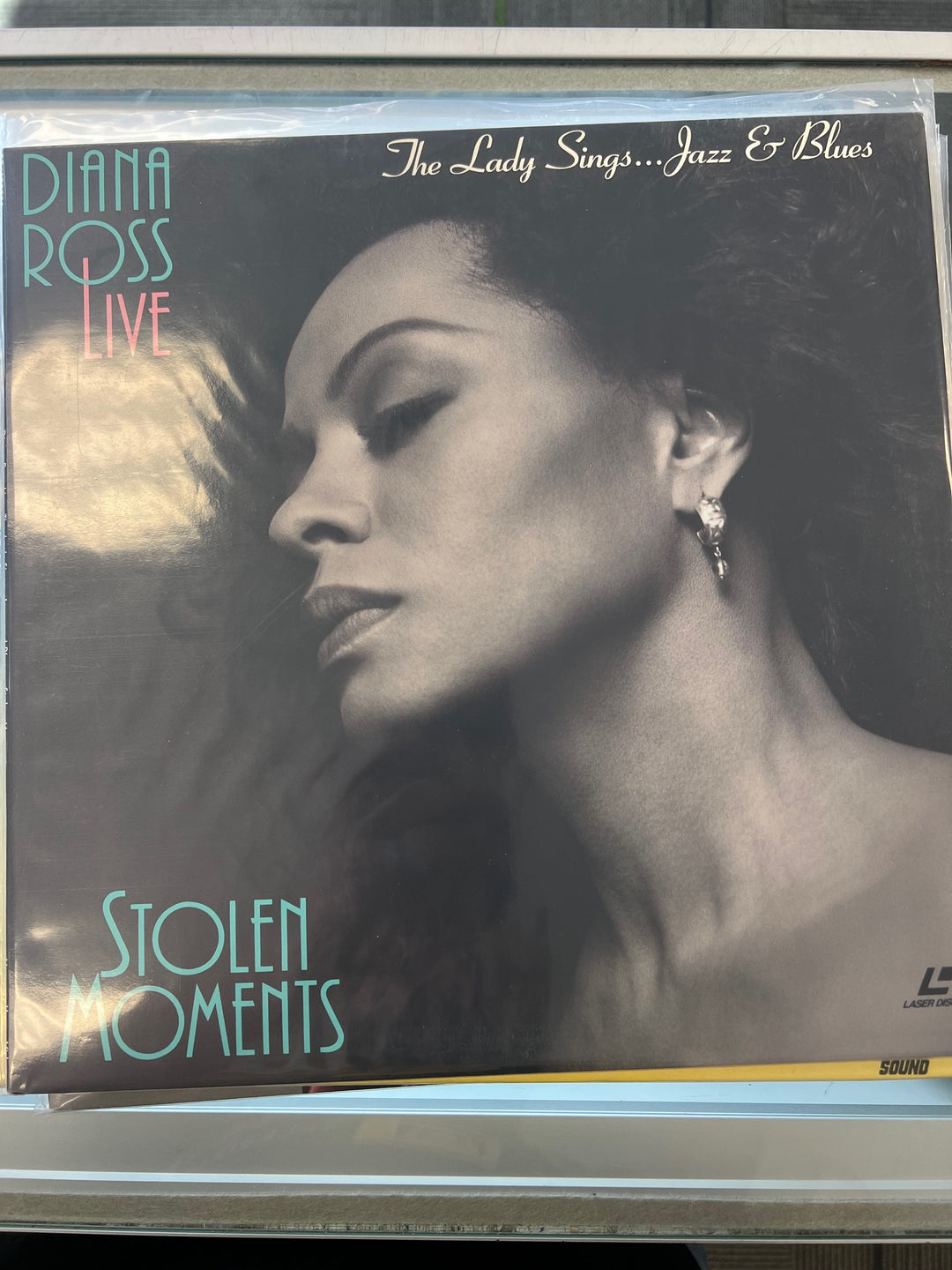 Diana Ross Live Stolen Moments The Lady Sings Jazz & Blues  Laserdisc   LD121724