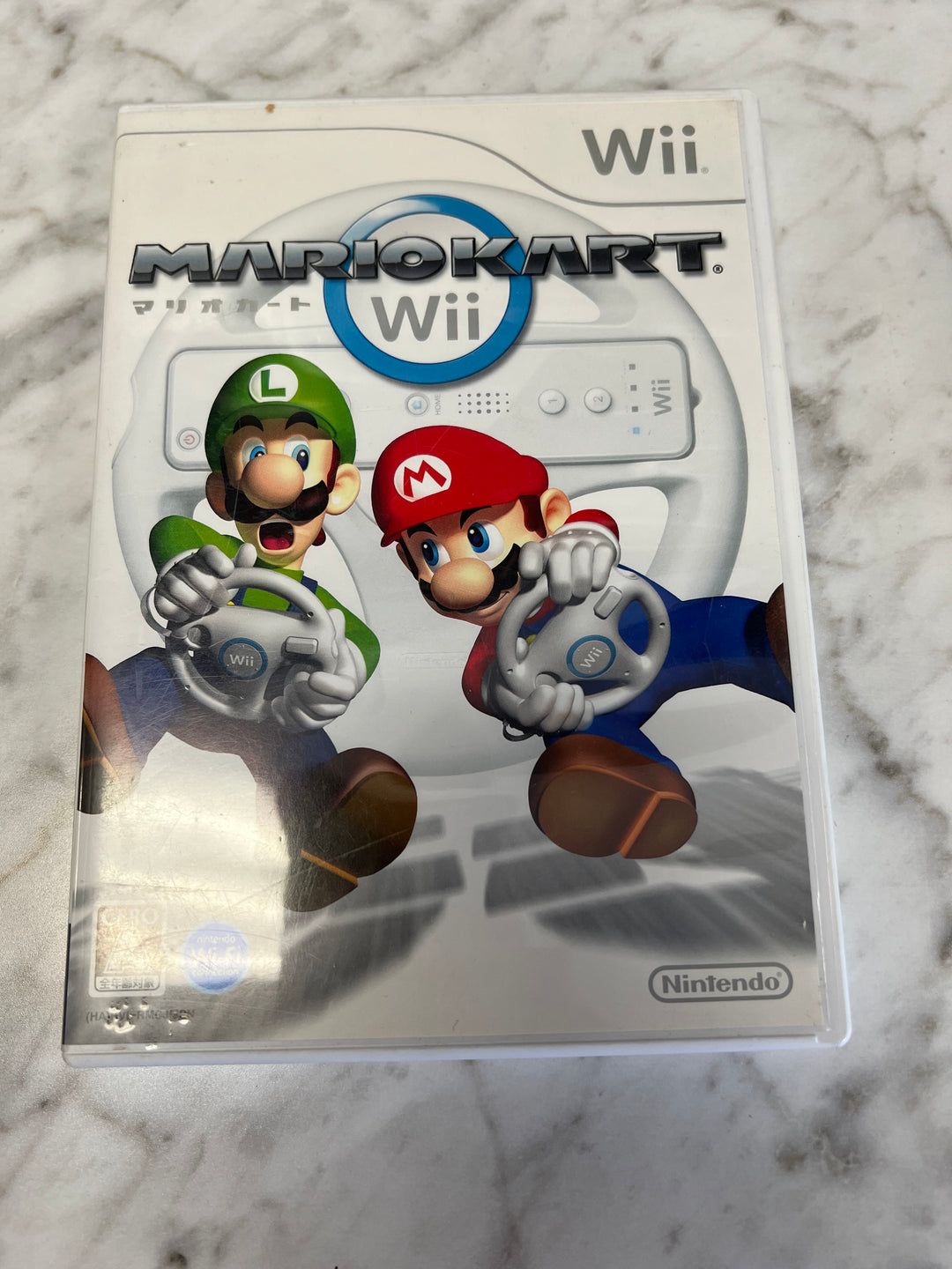 Mario Kart Wii Nintendo Wii NTSC-J Japanese Complete In Box CIB US Seller D70124