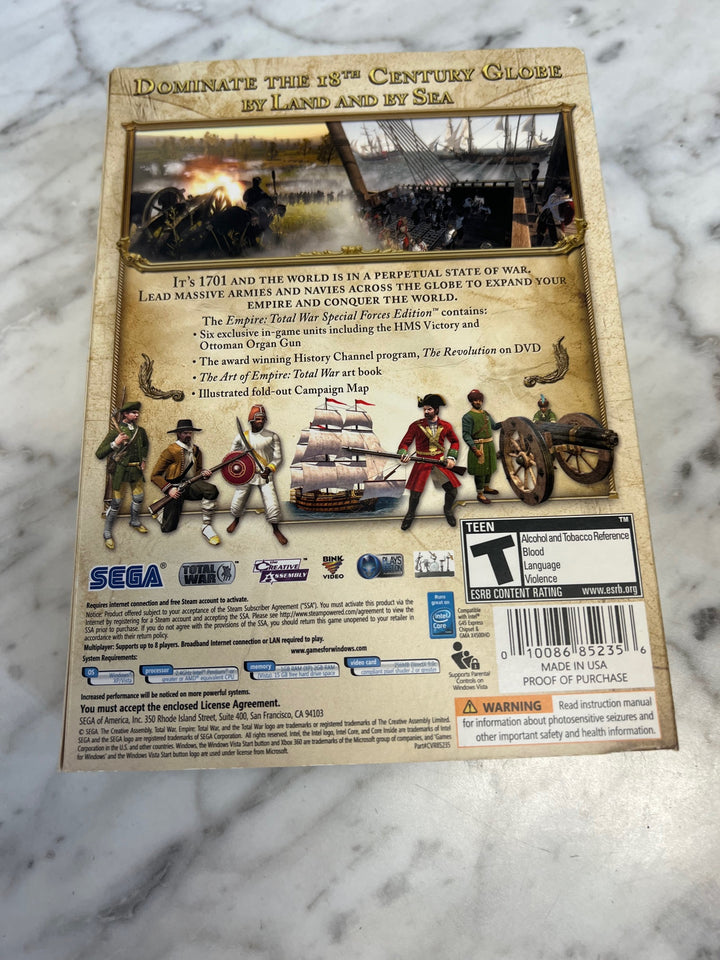 Empire Total War PC PC7225