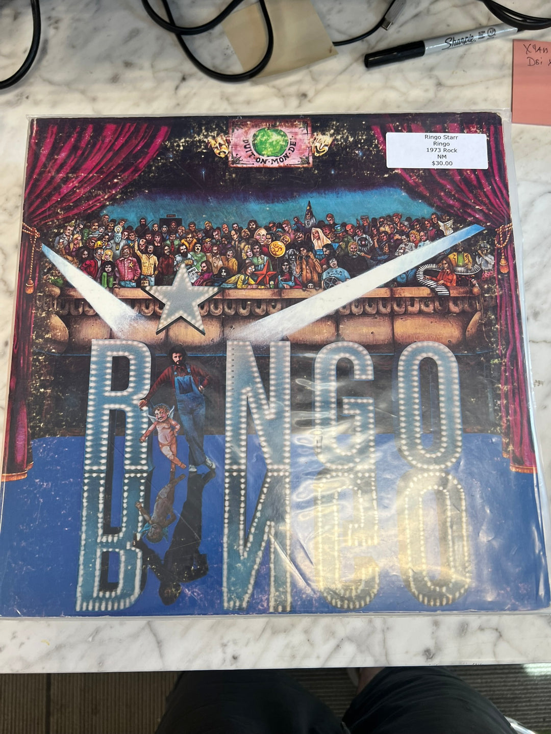 Ringo Star - Ringo (1973) NM Condition Vinyl Record VR72326