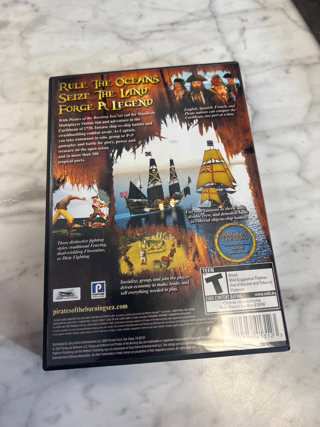 Pirates of the Burning Sea PC PC7225