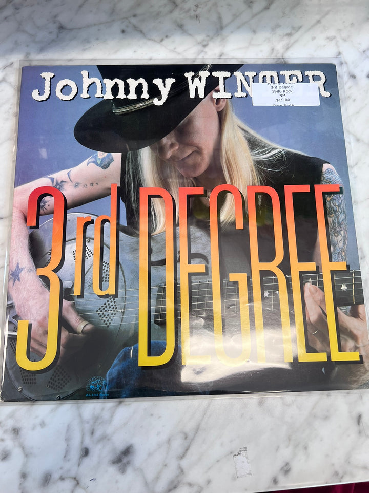 Johnny Winter - 3rd Degree  (NM Condition) Vinyl Record VR12126
