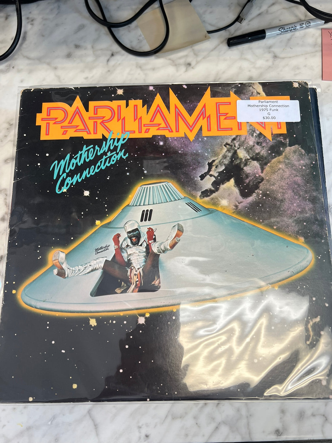 Parliament - Mothership Connection(1975) G (acceptable) Condition Vinyl Record VR72326