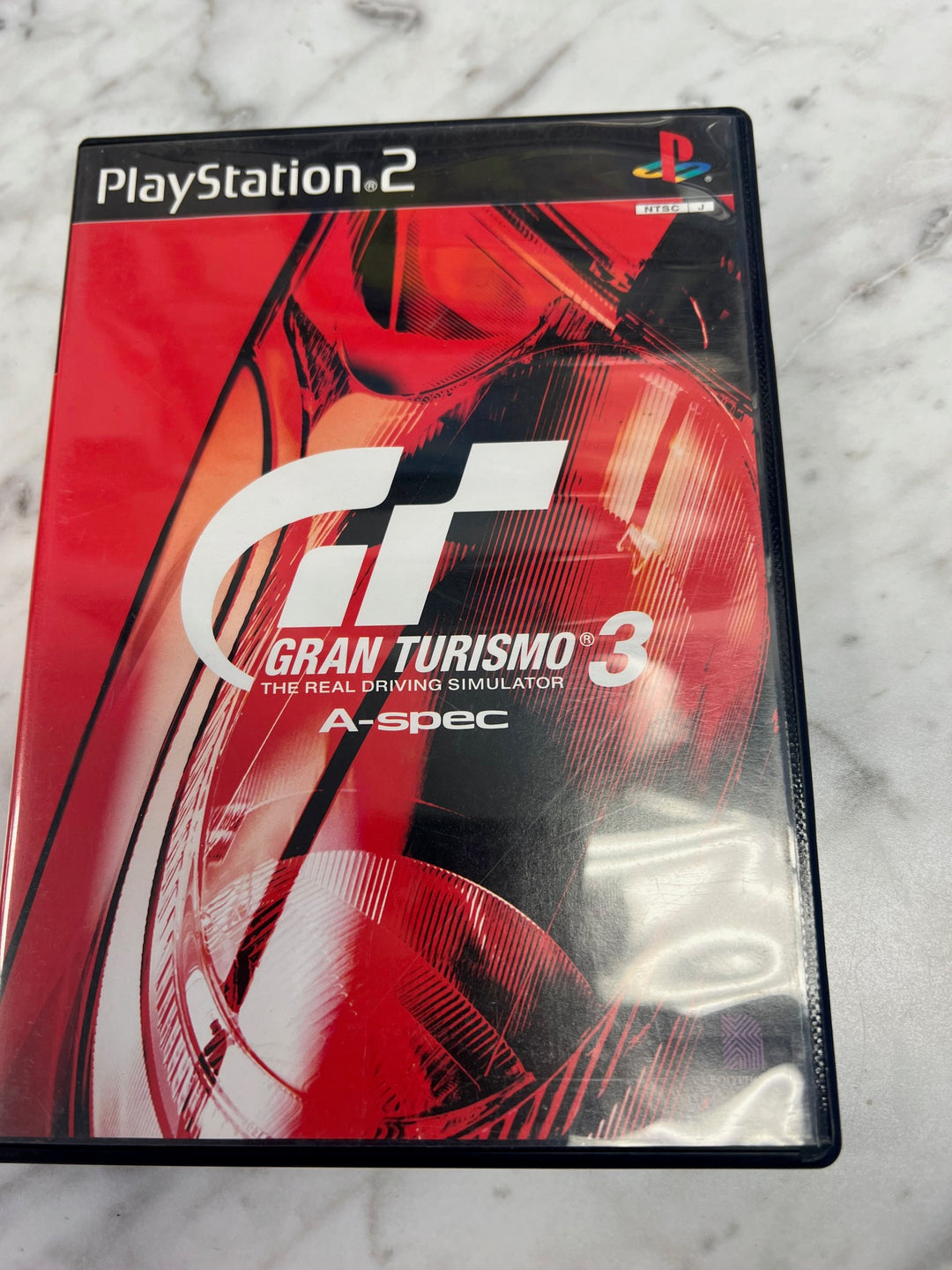 Gran Turismo 3 A-Spec- Japanese PS2 Import- Complete W/Manual CIB D7224