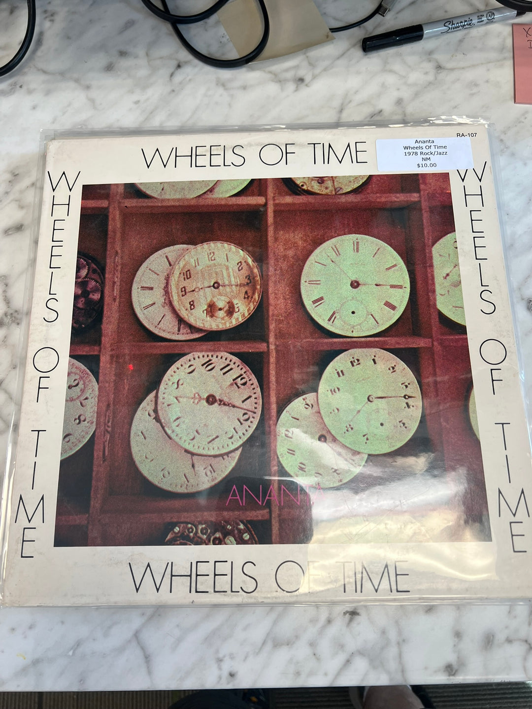 Ananta - Wheels of Time (1978) NM Condition Vinyl Record VR72326