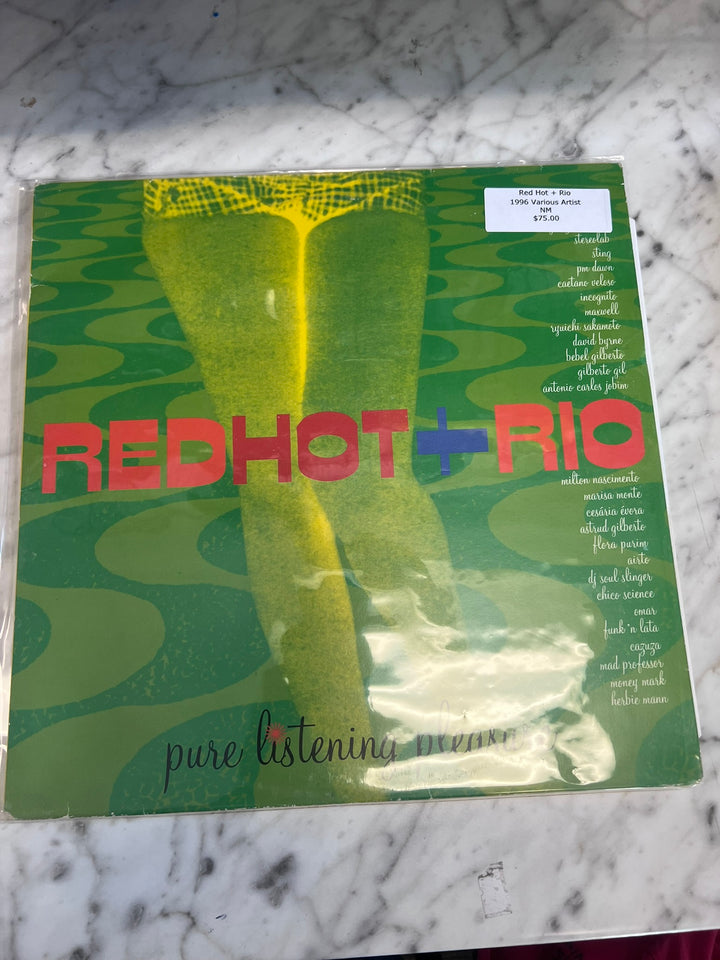 Red Hot + Rio (Various Artists, 1996) (NM Condition) Vinyl Record VR12126