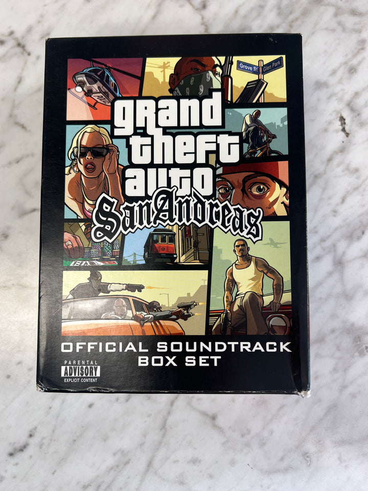 Grand Theft Auto San Andreas Official Soundtrack Box Set  TO121724