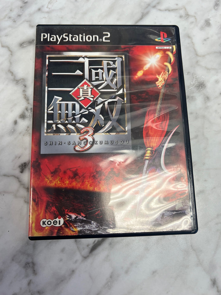 Shin Sangoku Musou 3 - PlayStation 2 PS2 - NTSC-J JAPAN - Complete D7224