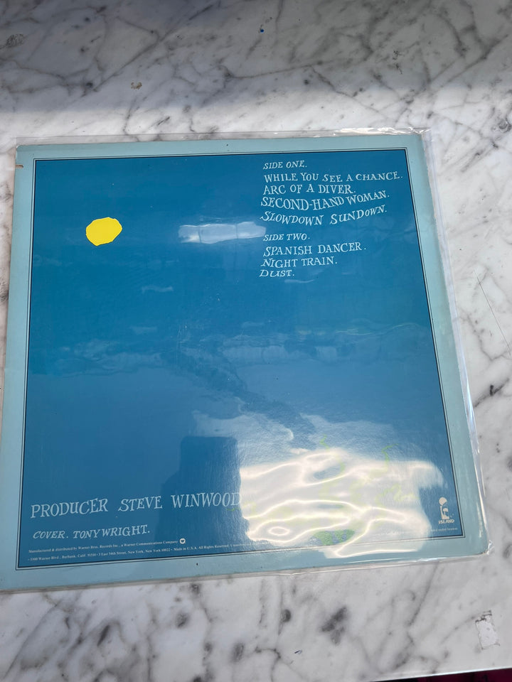 Steve Winwood - Arc of a Diver (NM Condition) Vinyl Record VR12126