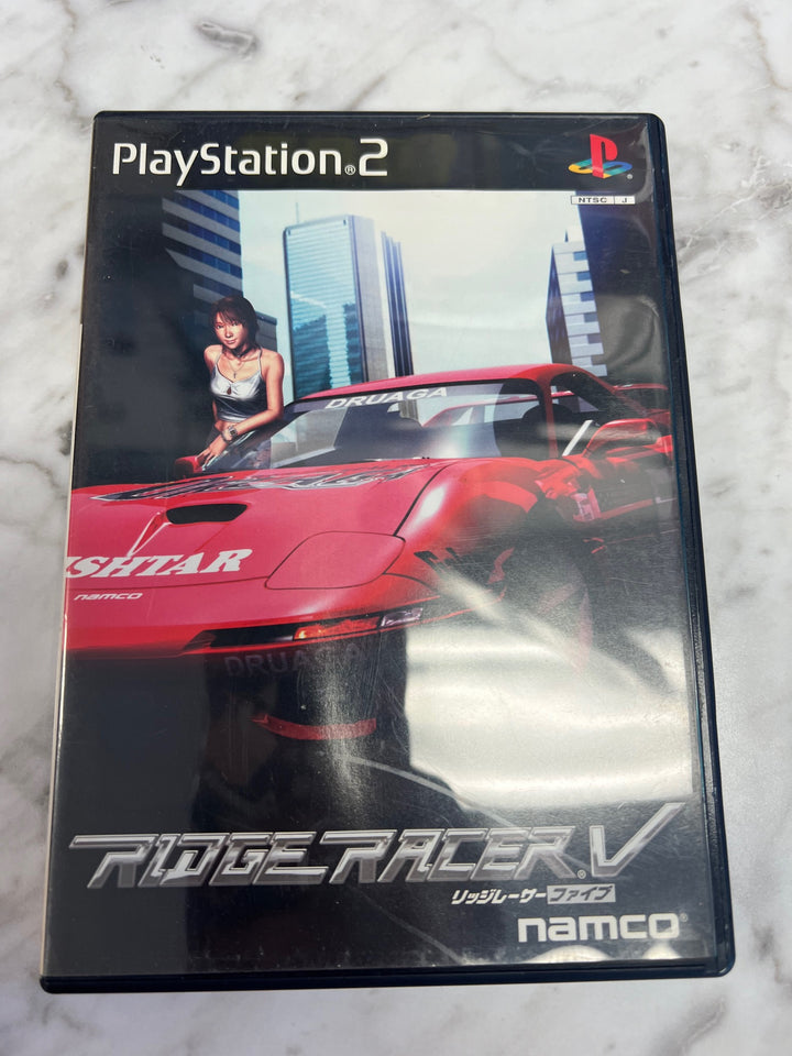 Ridge Racer V 5 Playstation 2 PS2 JP Japanese Version D7224