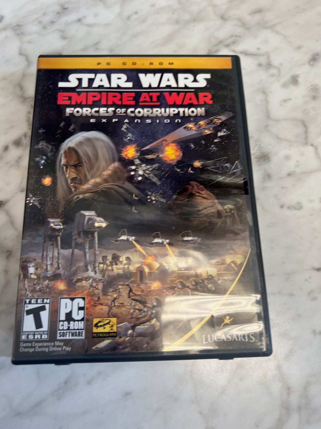 Star Wars Empire at War Forces of Corruption Expansion PC CD-ROM PC7225
