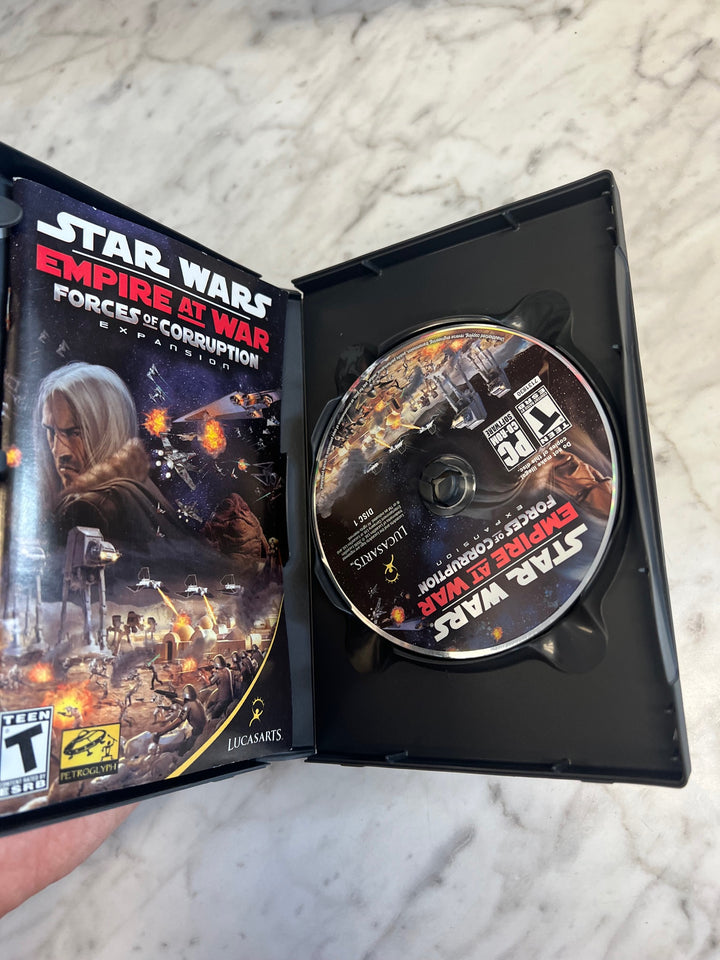 Star Wars Empire at War Forces of Corruption Expansion PC CD-ROM PC7225