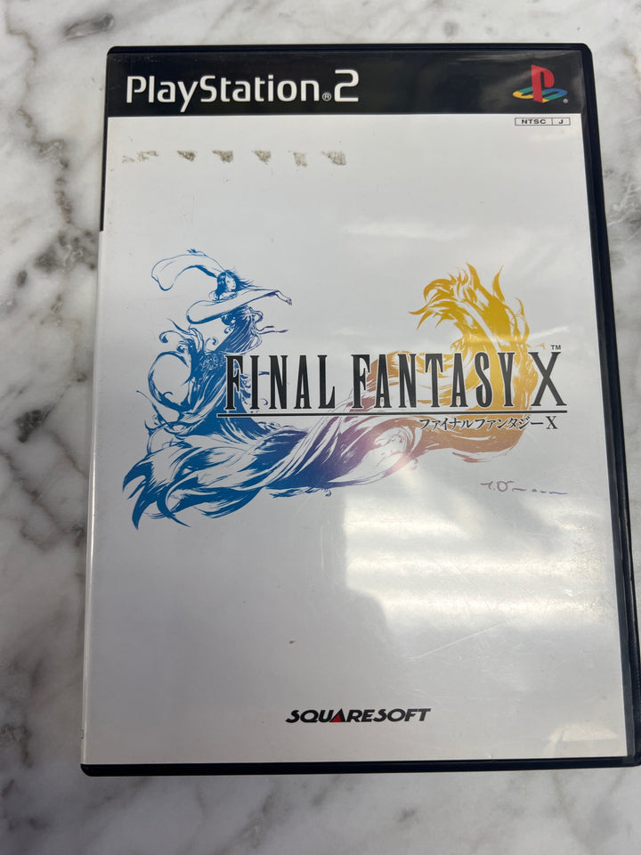 Final Fantasy X w/ extra disc JP PS2 Japan Import D7224