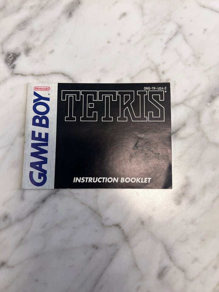 Tetris for Original Gameboy Manual ONLY    MO121724