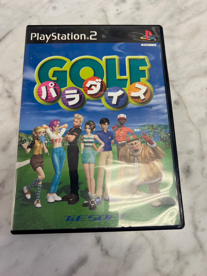 Golf Paradise PS2 PlayStation 2 - Japan Import US Seller D7224