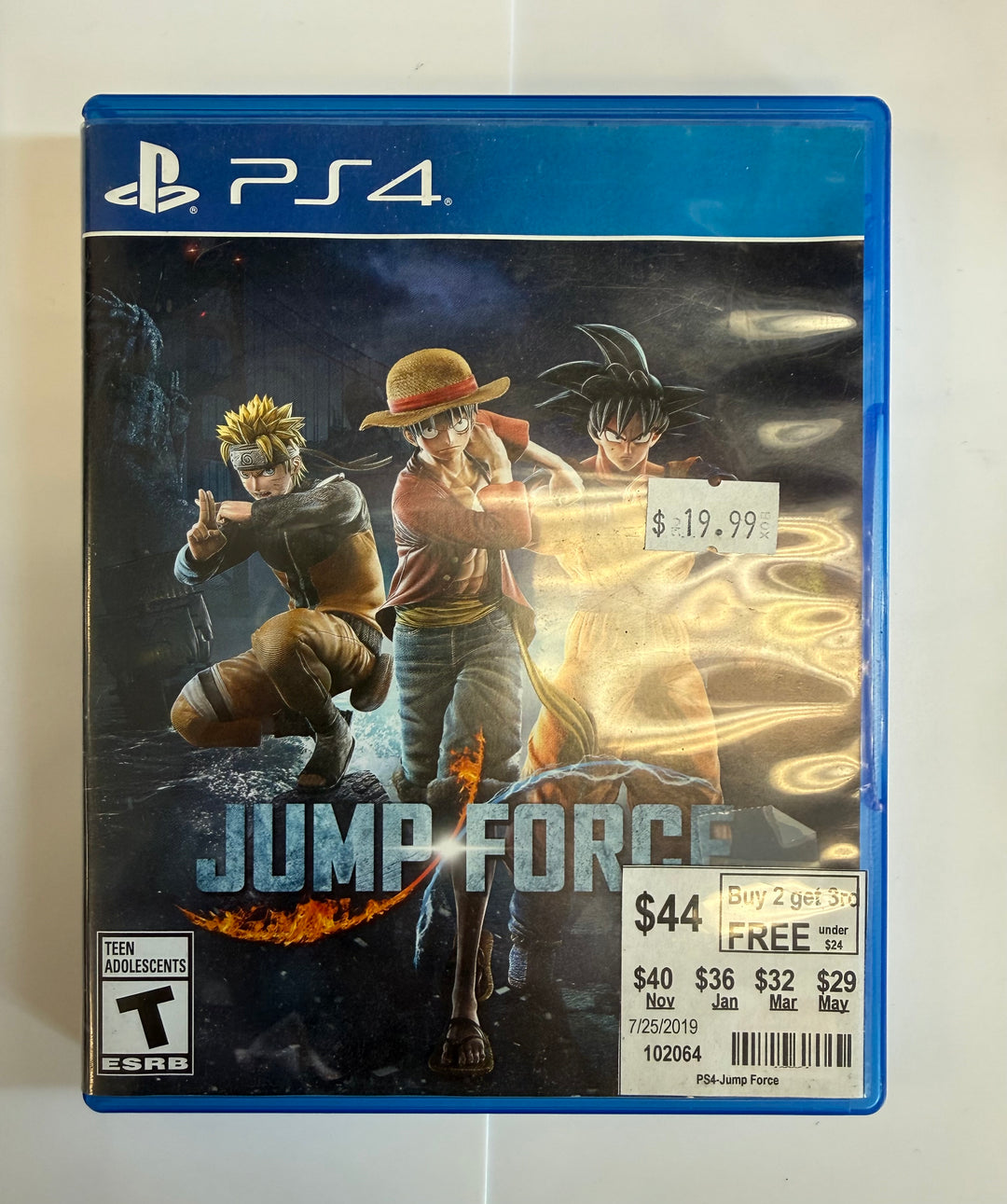 Jump Force PS4 CASE ONLY - CO8926