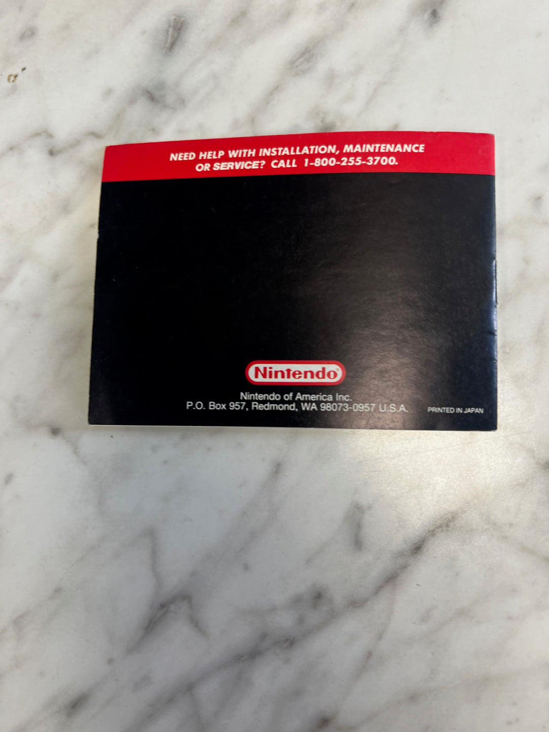 Tetris for Original Gameboy Manual ONLY    MO121724