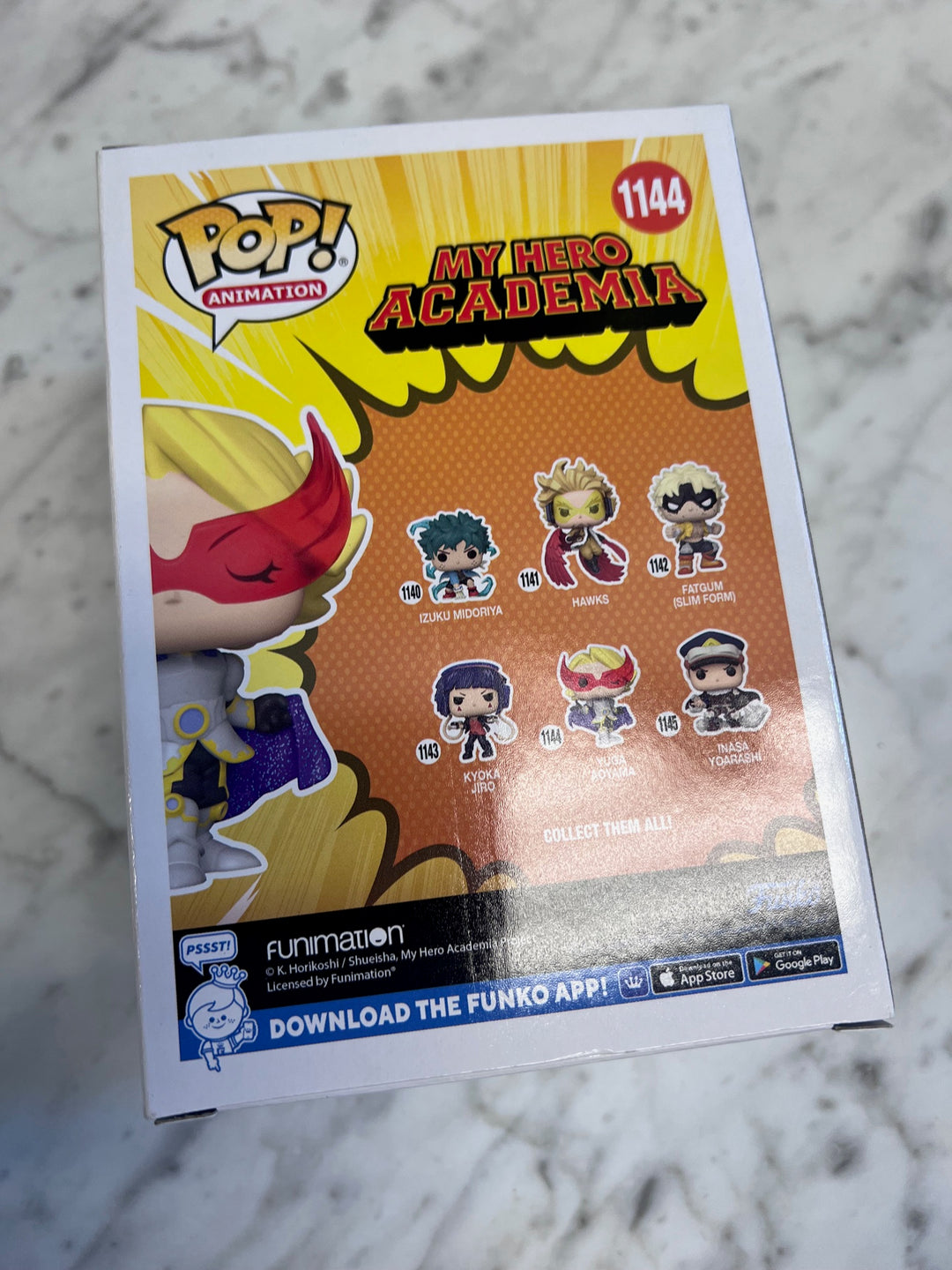 Funko Pop Yugo Aoyama #1144 My Hero Academia FP93025