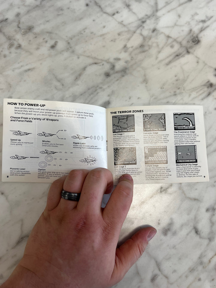 Life Force for Original Nintendo NES Manual ONLY    MO121724