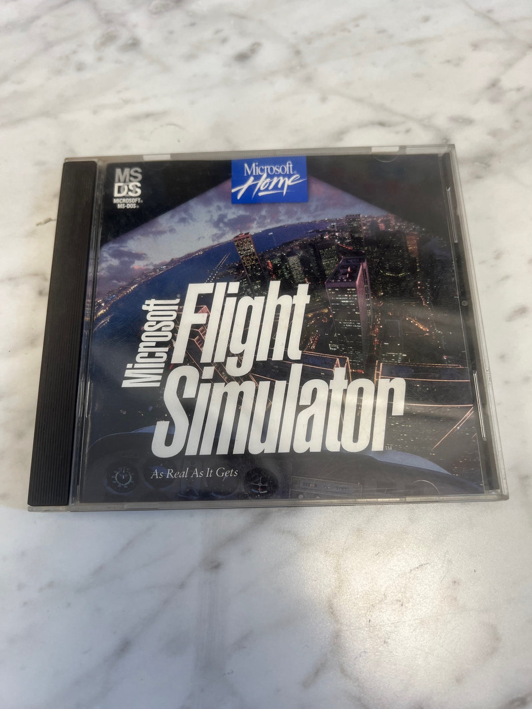 Microsoft Flight Simulator MS-DOS VTG PC CD-ROM DU91624