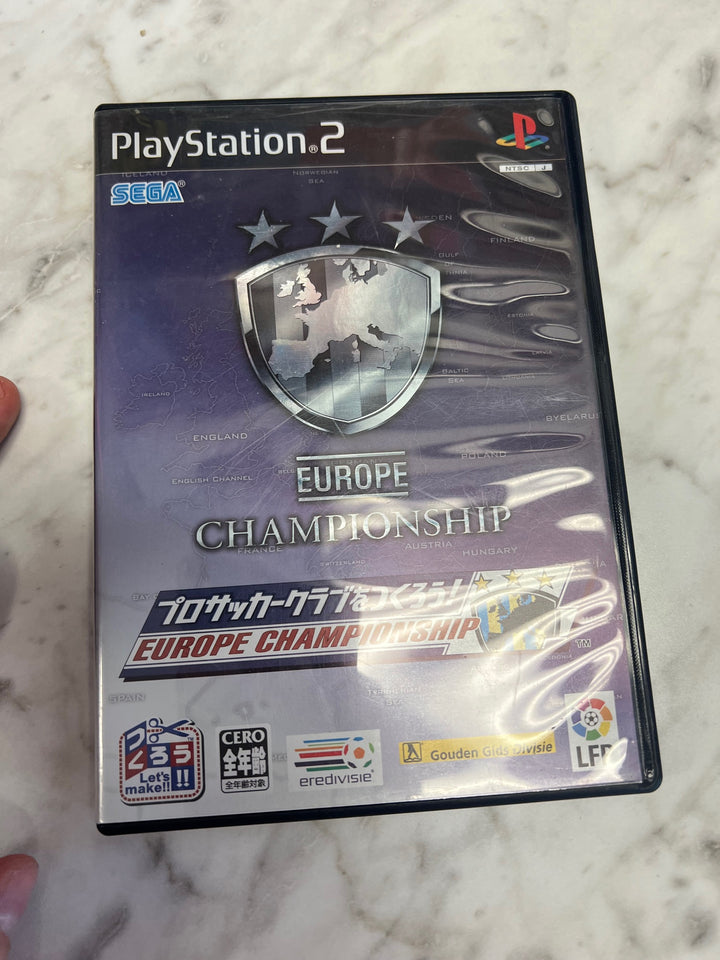 SONY PlayStation 2 For JPN Pro Soccer Club wo Tsukurou Europe Championship Japan D7224