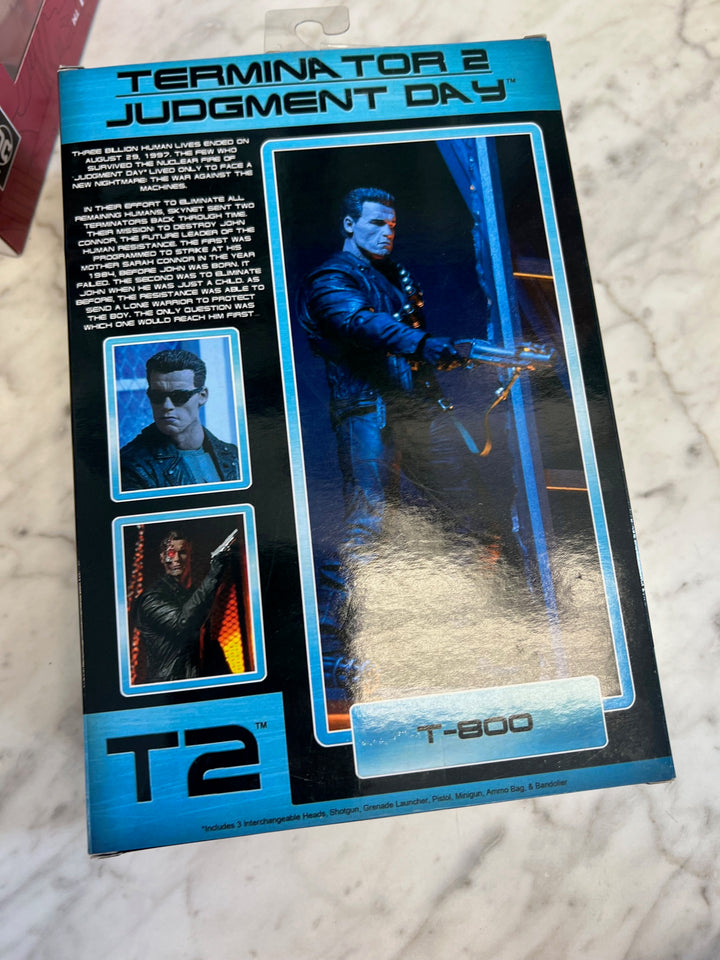 NECA Terminator 2 Ultimate T-800 Authentic Complete 2020 Reissue Judgement Day T7225
