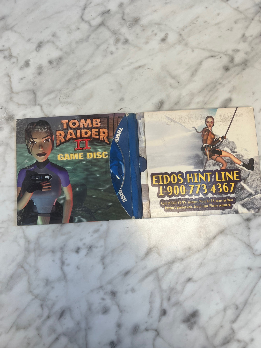 Tomb Raider II 2 Gold PC CD-ROM w/ demos DU91624