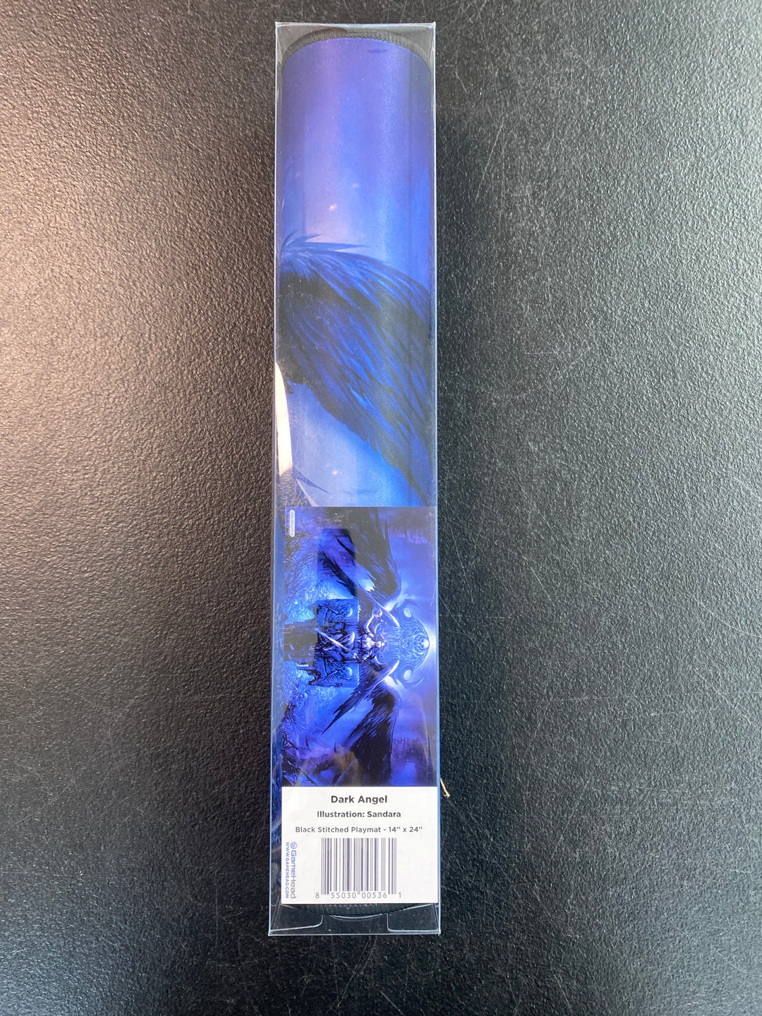 Gamehead Black Stitched 14 x 24 Illustrated Playmat