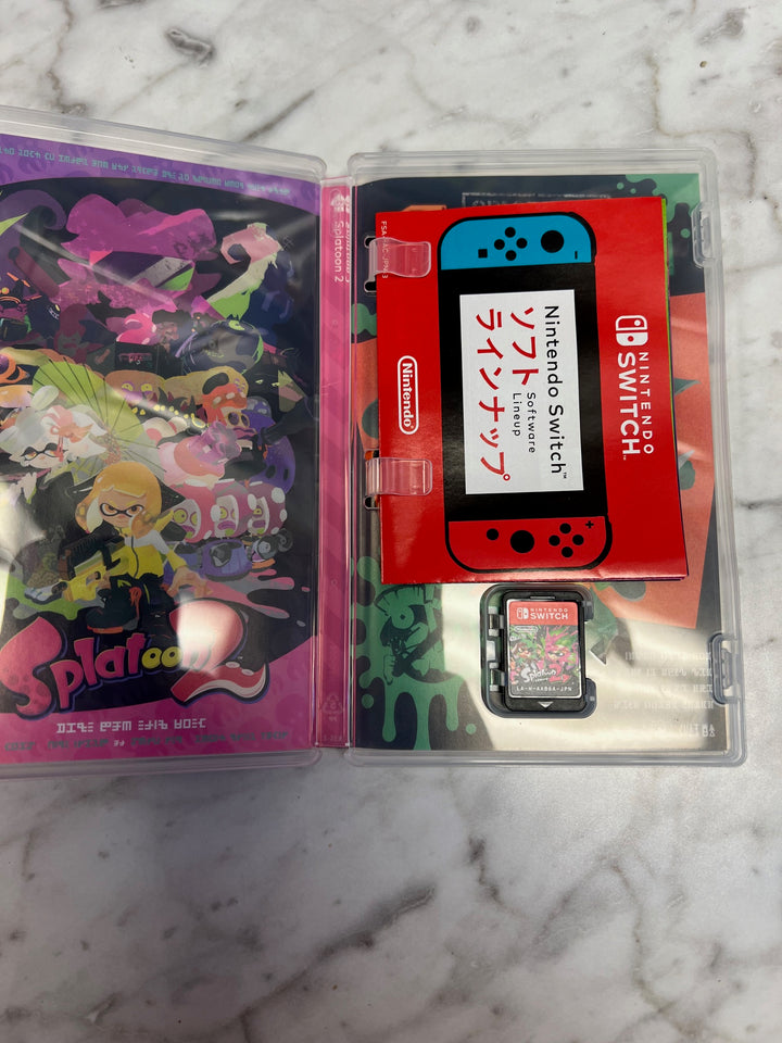 Nintendo Switch Splatoon 2 - Cartoon Used Japan Import D7224