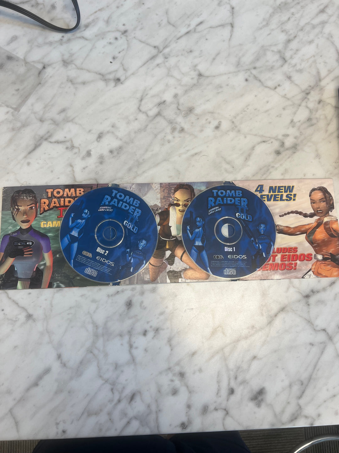 Tomb Raider II 2 Gold PC CD-ROM w/ demos DU91624