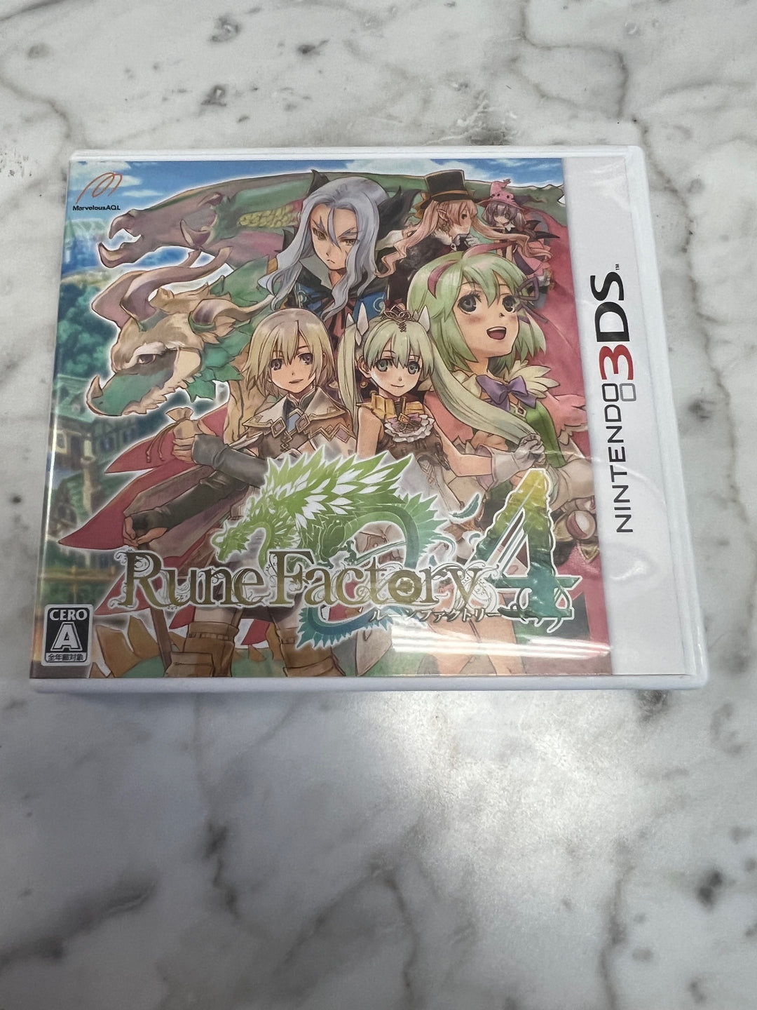 Rune Factory 4 (Nintendo 3DS): Japanese Import Complete D7224