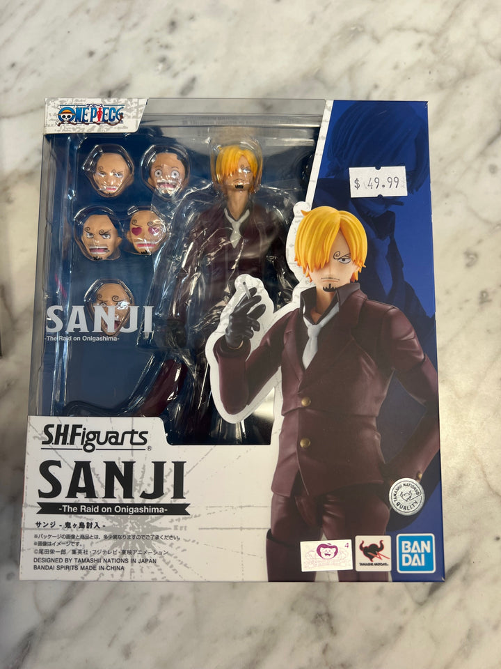 USED Tamashii One Piece: Sanji S.H. Figuarts Action Figure T63025