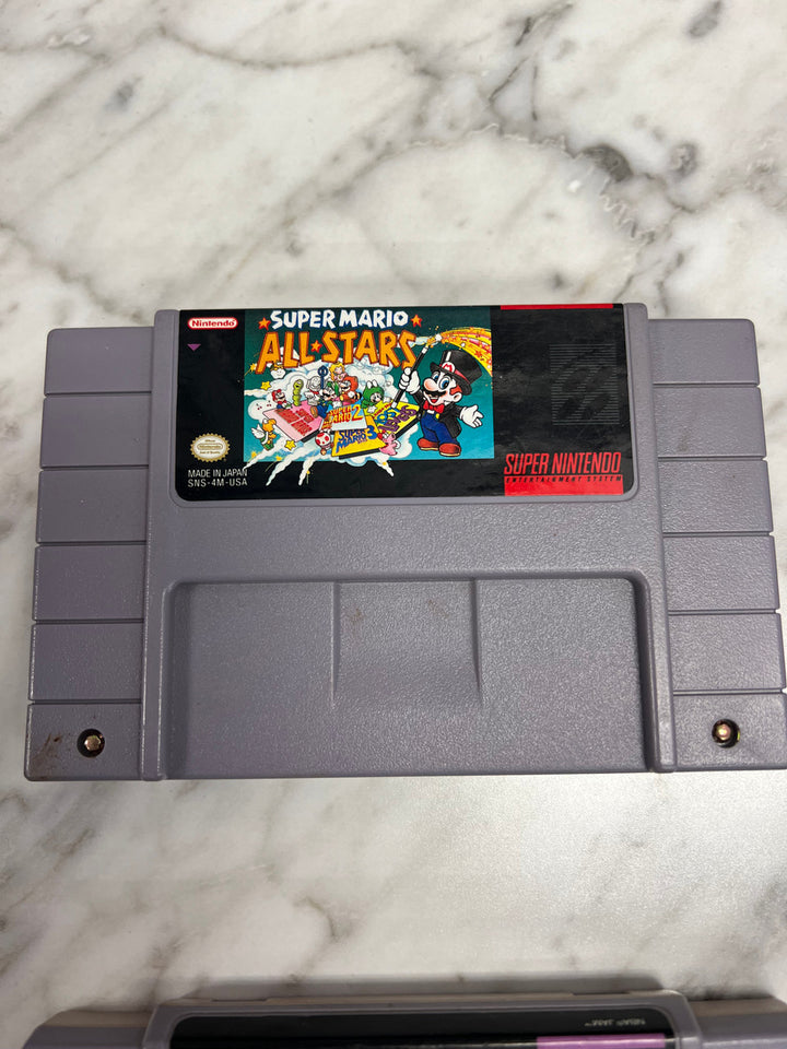 Super Mario All-Stars SNES Super Nintendo Cart only tested and working