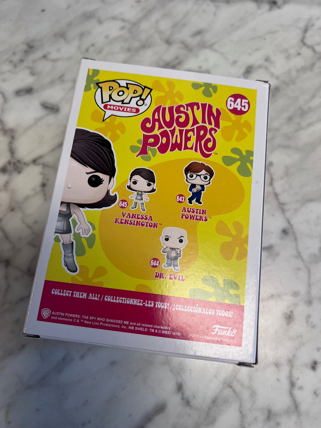 Funko Pop! Vanessa Kensington #645 Austin Powers  FP93025