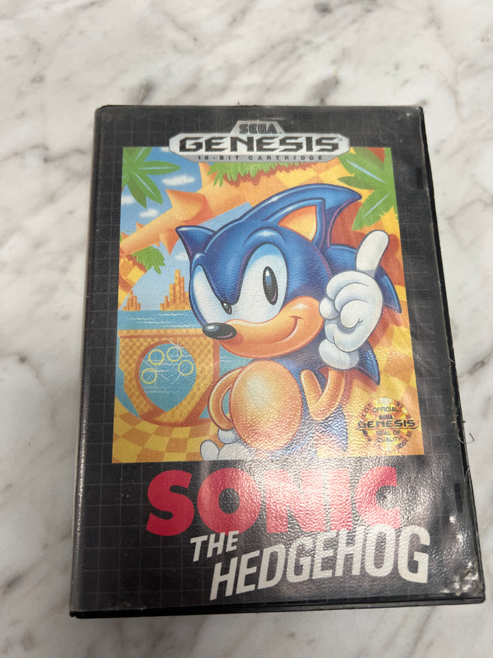 Sonic The Hedgehog Original Sega Genesis Complete used