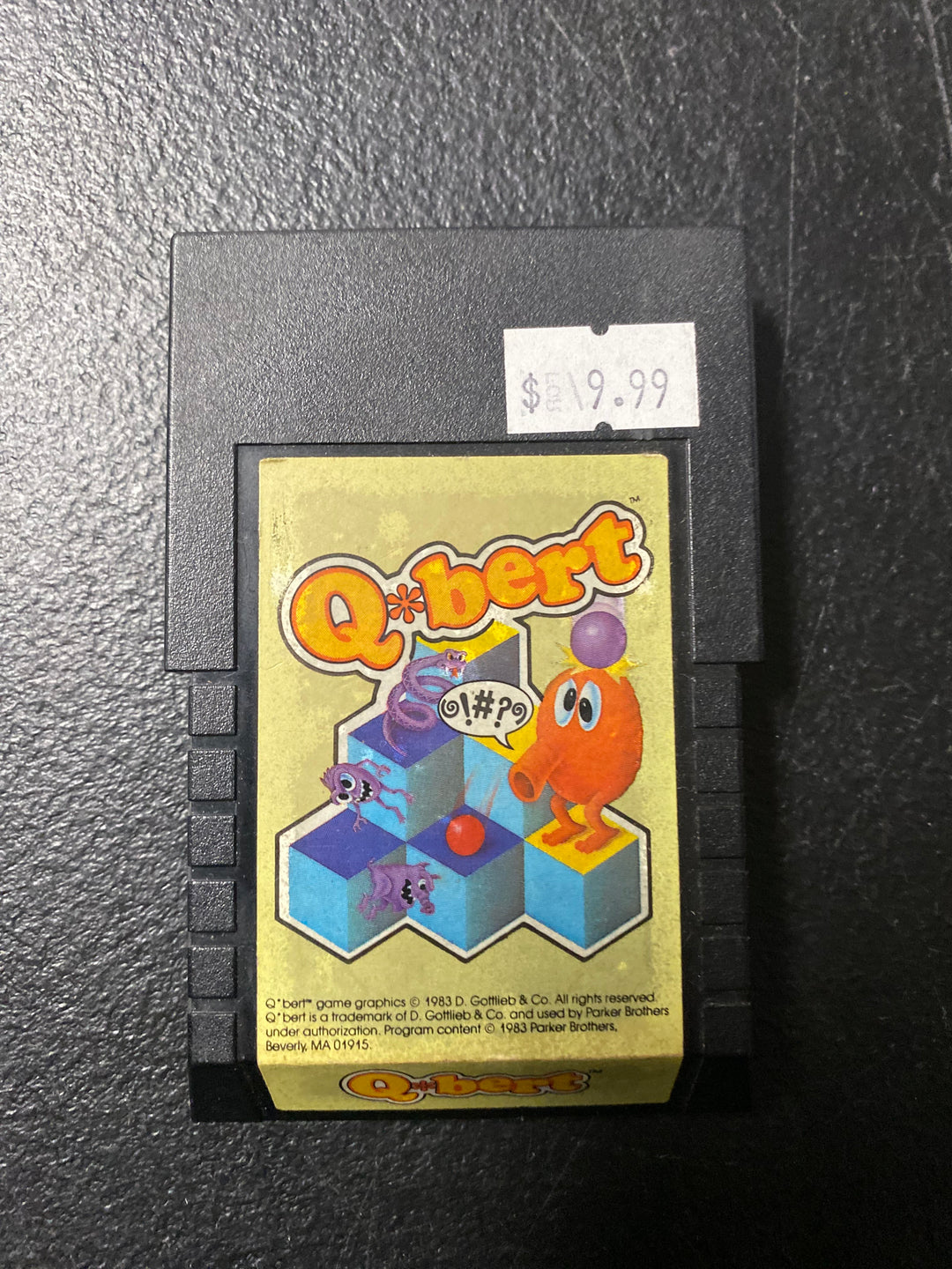 Q*Bert - Intellivision AT112025