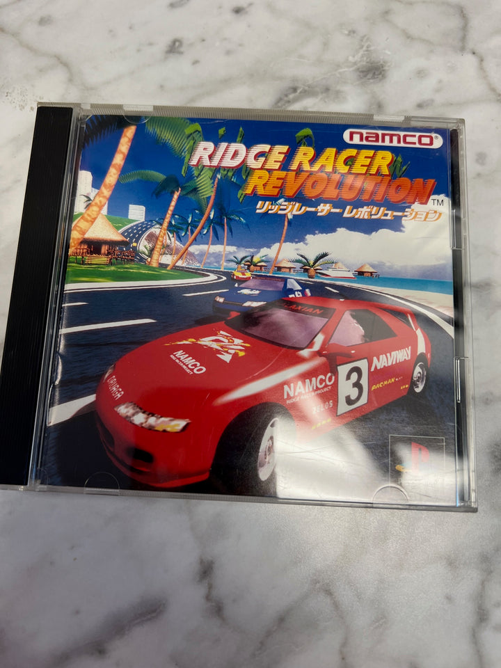 Ridge Racer Revolution Sony PlayStation PS1 Japan Import US Seller D7224