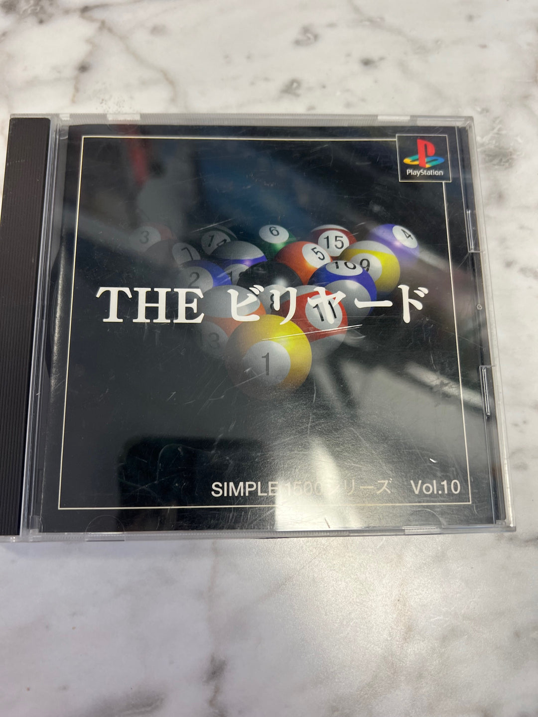 Simple 1500 Series Vol. 10: The Billiard Japan Import PS1 Playstation  D7224